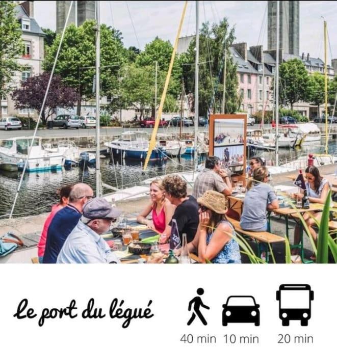 Le Paris-Brest - Faites Une Pause Sur Votre Trajet Apartment Saint-Brieuc Exterior photo